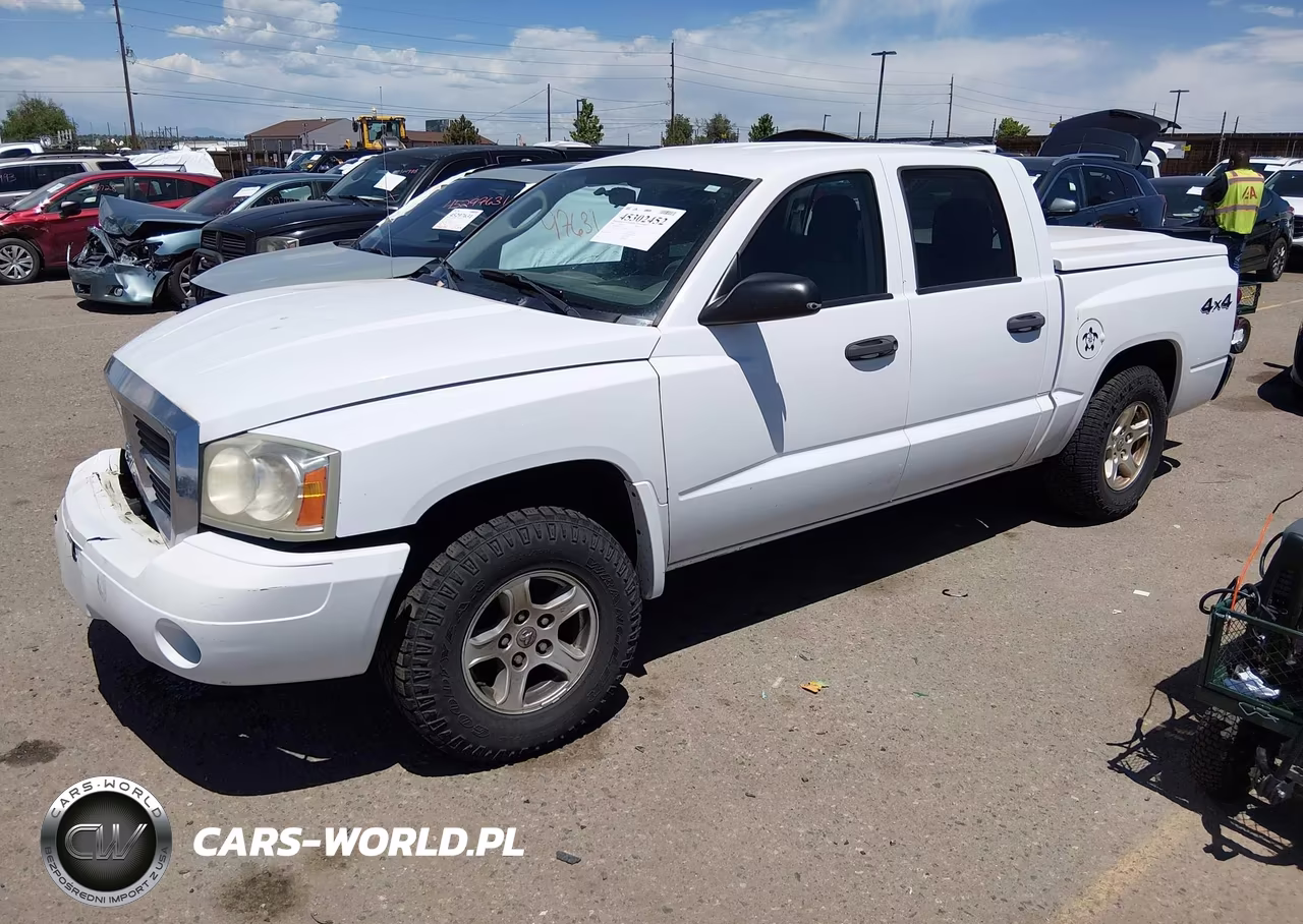 2006 Dodge Dakota Slt VIN:1D7HW48N36S537246 - 2