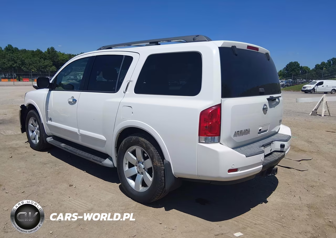 2008 Nissan Armada Le VIN:5N1AA08C58N628744 - 3