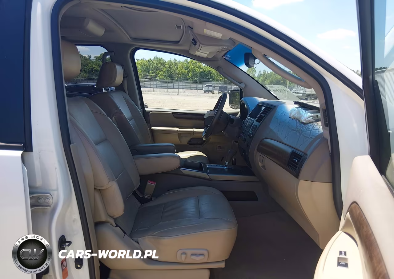 2008 Nissan Armada Le VIN:5N1AA08C58N628744 - 5