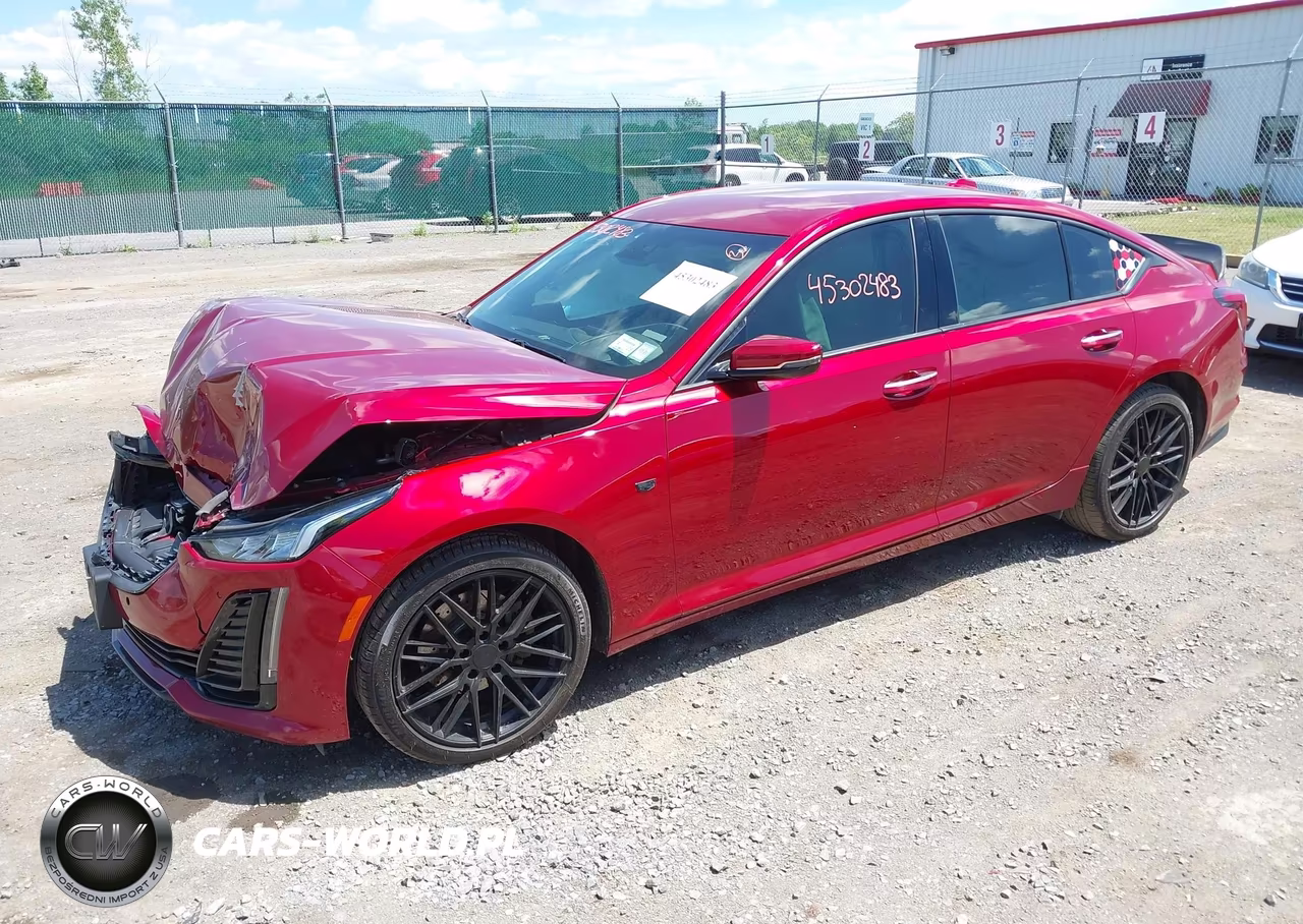 2021 Cadillac Ct5 Premium Luxury VIN:1G6DT5RW5M0125498 - 2