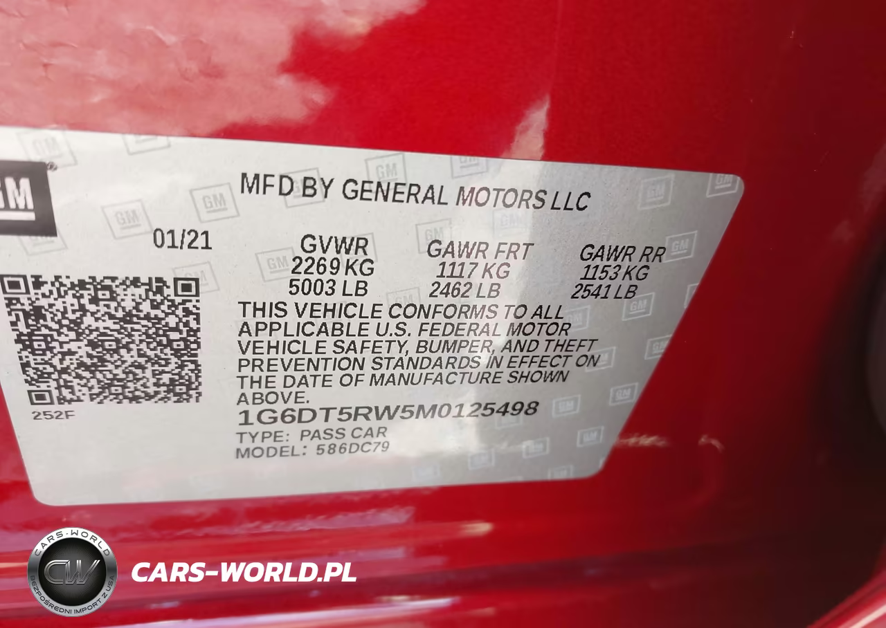 2021 Cadillac Ct5 Premium Luxury VIN:1G6DT5RW5M0125498 - 9