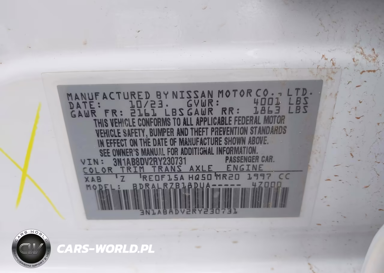 2024 Nissan Sentra Sr Xtronic Cvt VIN:3N1AB8DV2RY230731 - 9