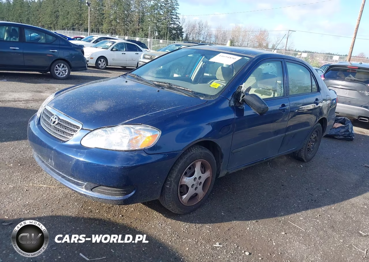 2007 Toyota Corolla Ce VIN:JTDBR32E670122753 - 2