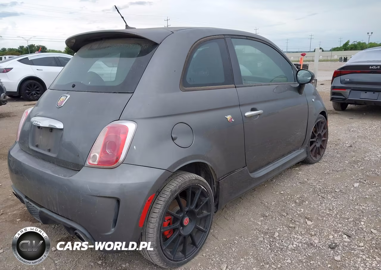 2013 Fiat 500 Abarth VIN:3C3CFFFH3DT553508 - 4