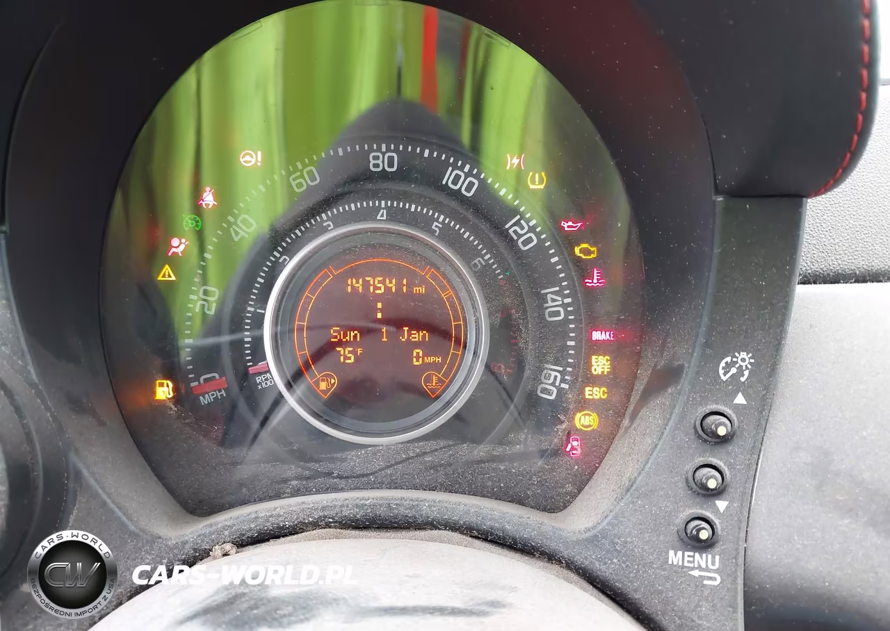 2013 Fiat 500 Abarth VIN:3C3CFFFH3DT553508 - 7
