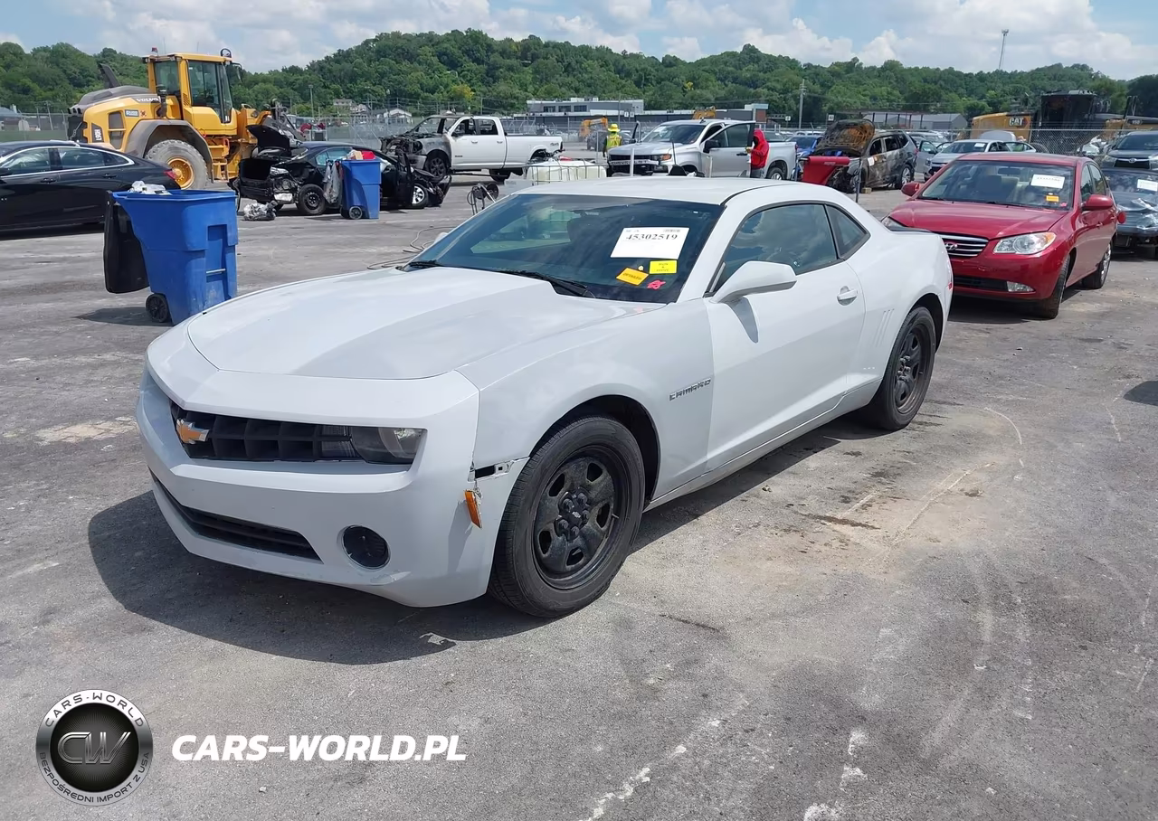 2012 Chevrolet Camaro 2Ls VIN:2G1FA1E35C9167165 - 2