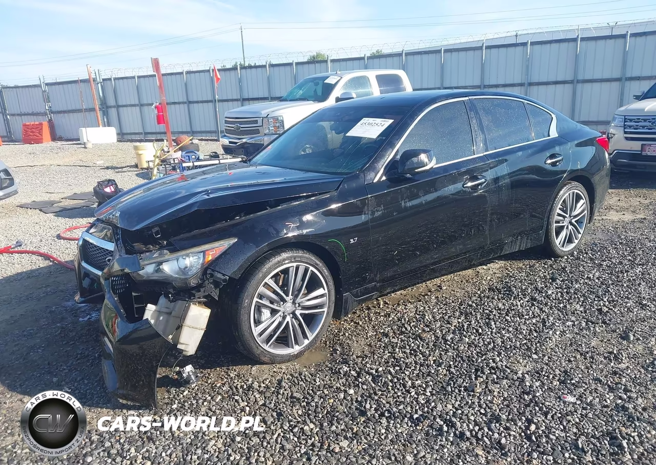 2014 Infiniti Q50 Sport VIN:JN1BV7AR6EM696057 - 2