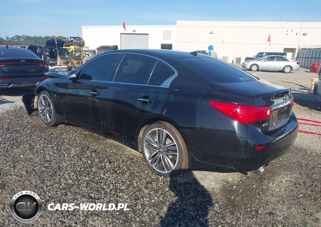 2014 Infiniti Q50 Sport VIN:JN1BV7AR6EM696057 - 3