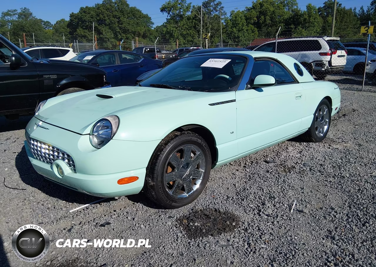 2004 Ford Thunderbird VIN:1FAHP60A54Y101087 - 2