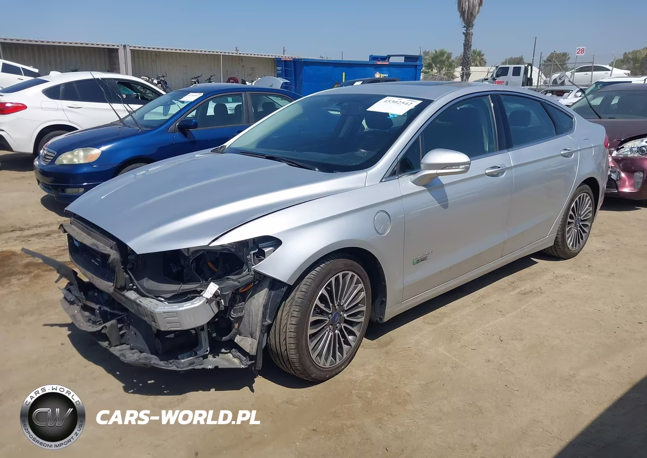2017 Ford Fusion Energi Se Luxury VIN:3FA6P0PU0HR379436 - 2