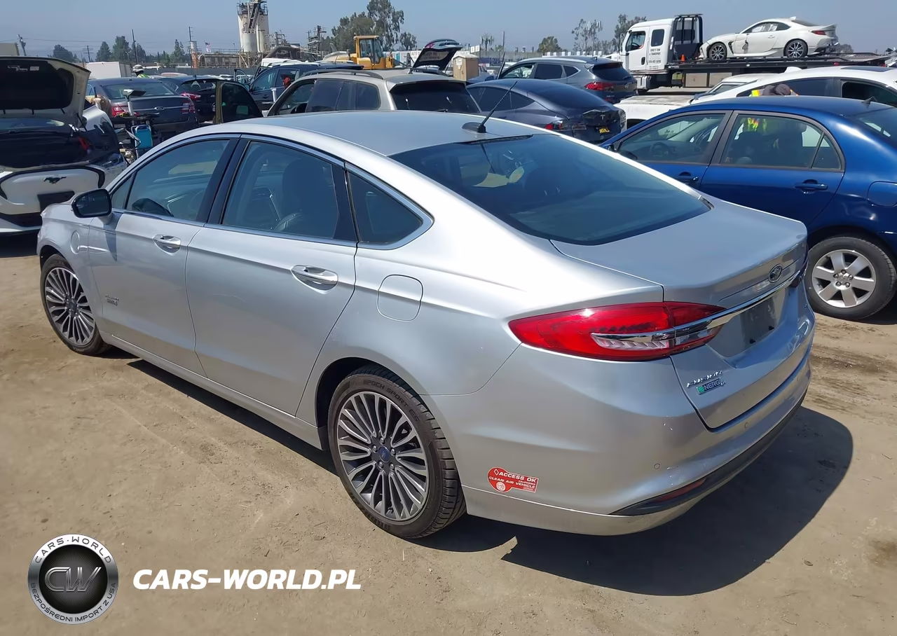 2017 Ford Fusion Energi Se Luxury VIN:3FA6P0PU0HR379436 - 3