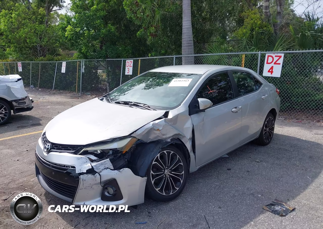 2015 Toyota Corolla S Plus VIN:2T1BURHE5FC315103 - 6