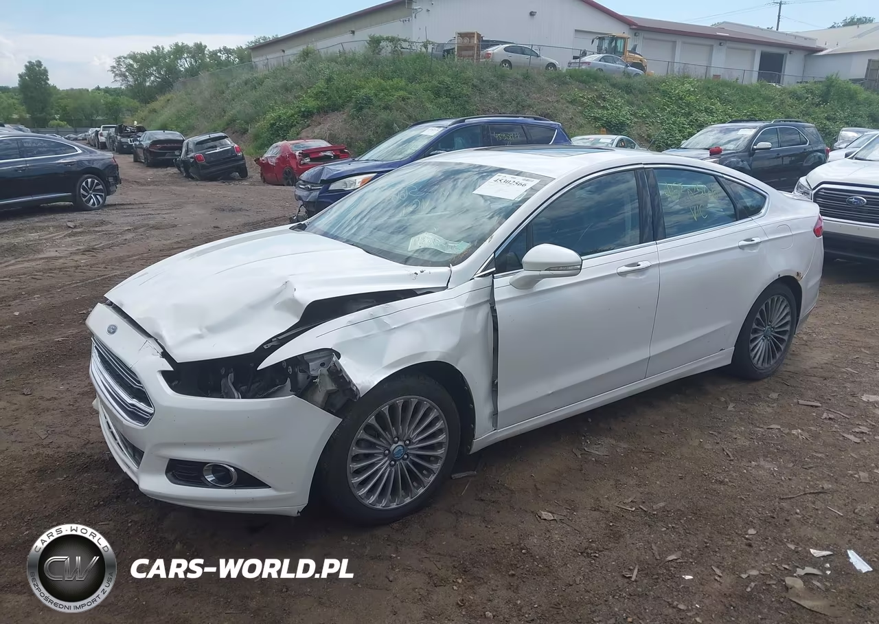 2013 Ford Fusion Titanium VIN:3FA6P0K98DR189574 - 2
