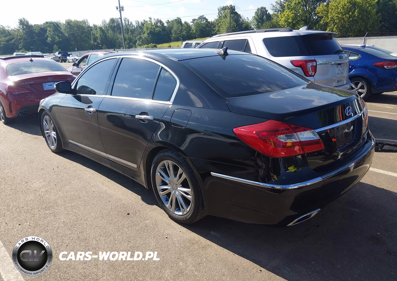 2012 Hyundai Genesis 4.6 VIN:KMHGC4DF7CU193221 - 3