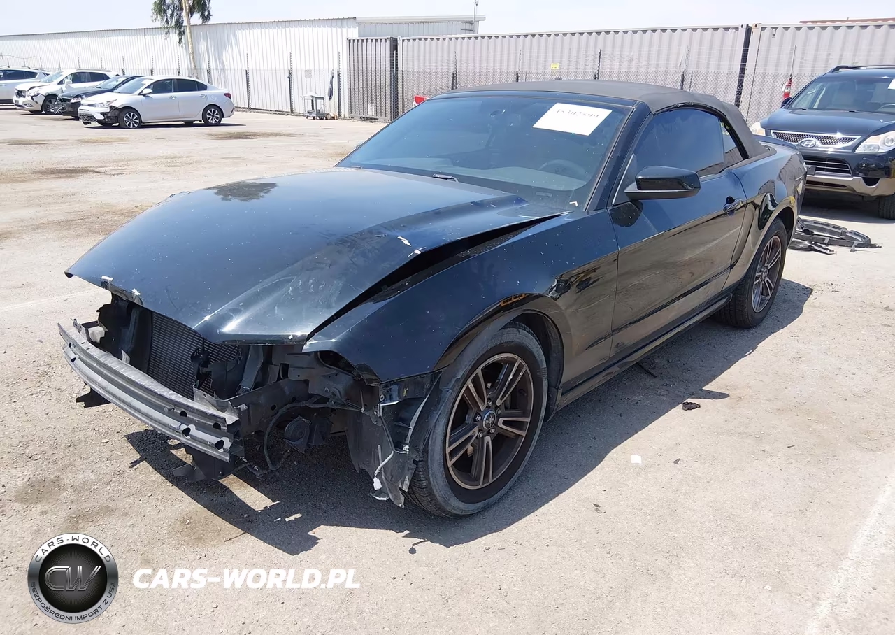 2013 Ford Mustang V6 Premium VIN:1ZVBP8EM9D5236604 - 2