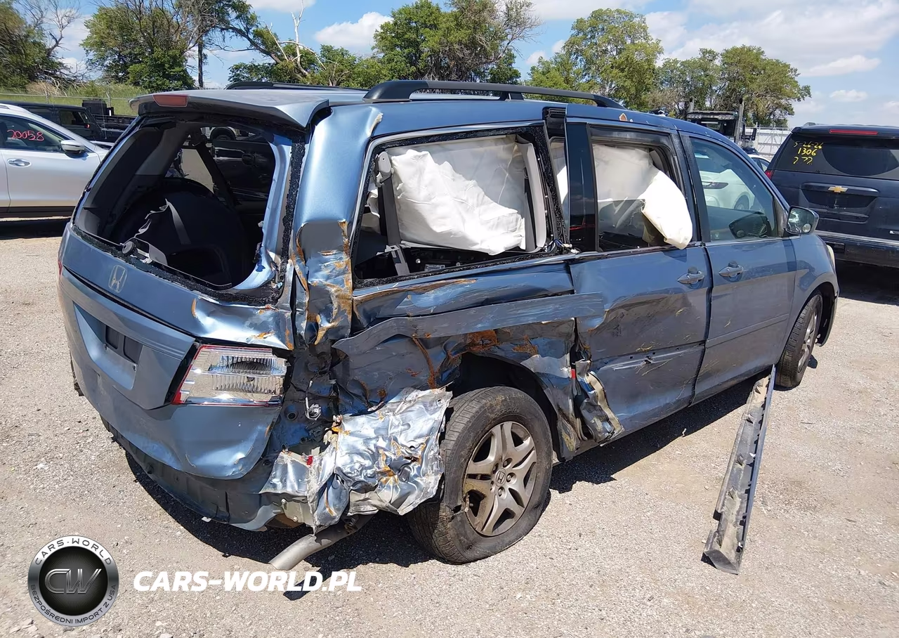 2006 Honda Odyssey Ex-L VIN:5FNRL38686B026672 - 4