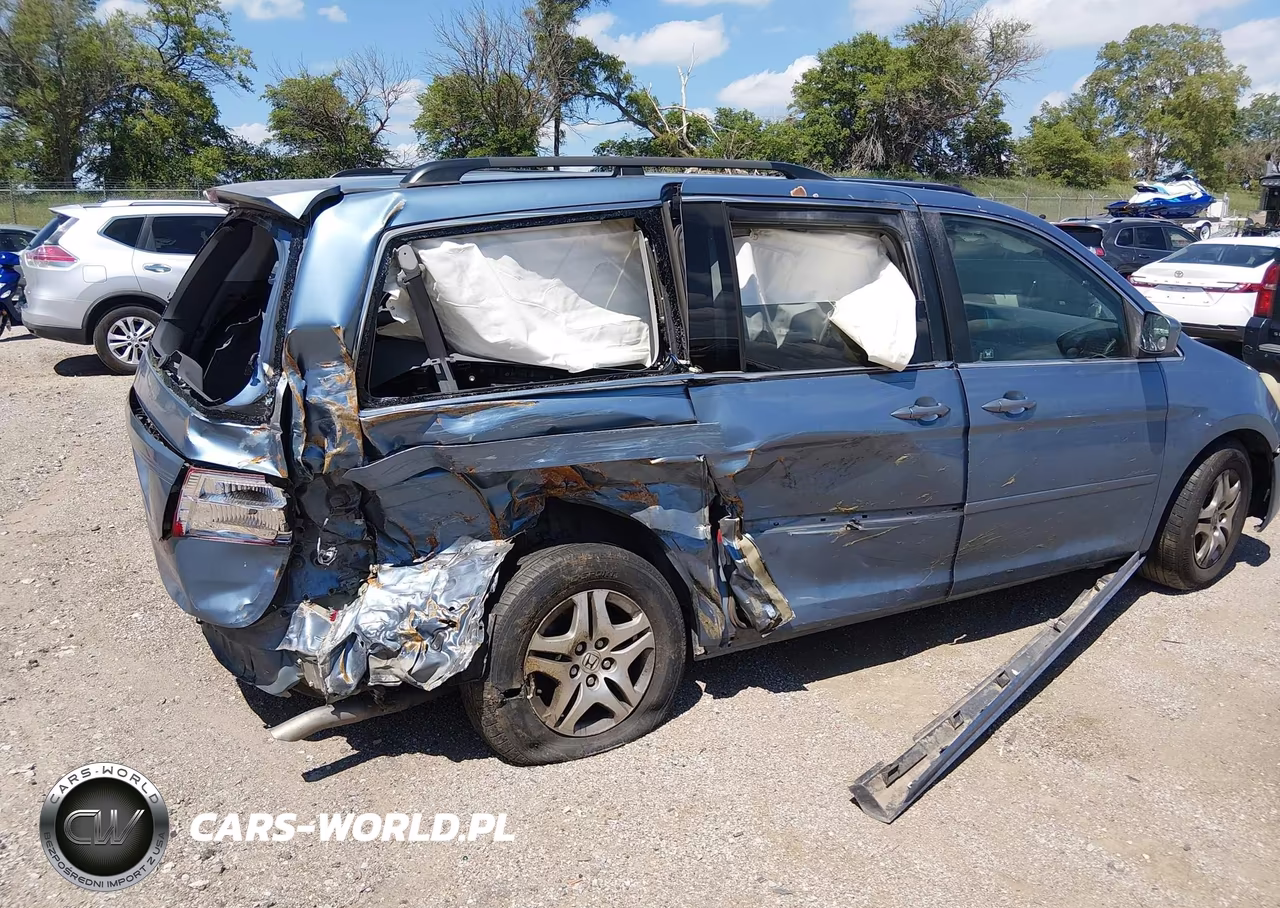 2006 Honda Odyssey Ex-L VIN:5FNRL38686B026672 - 6
