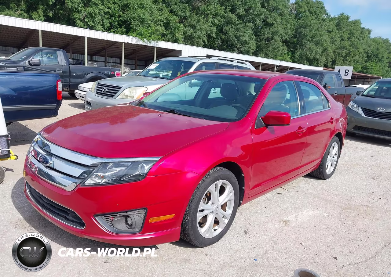 2012 Ford Fusion Se VIN:3FAHP0HA7CR437113 - 2