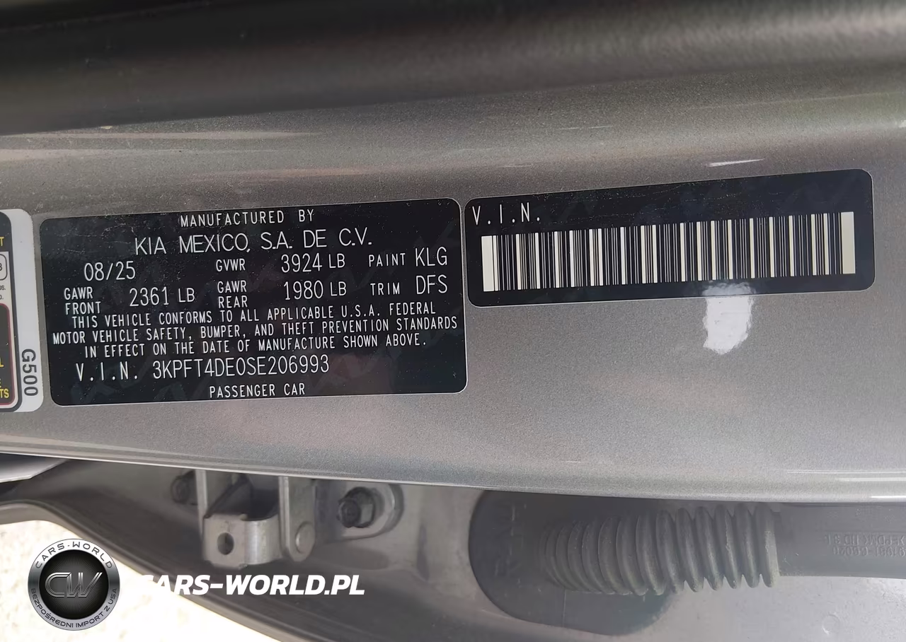 2025 Kia K4 Lxs VIN:3KPFT4DE0SE206993 - 9