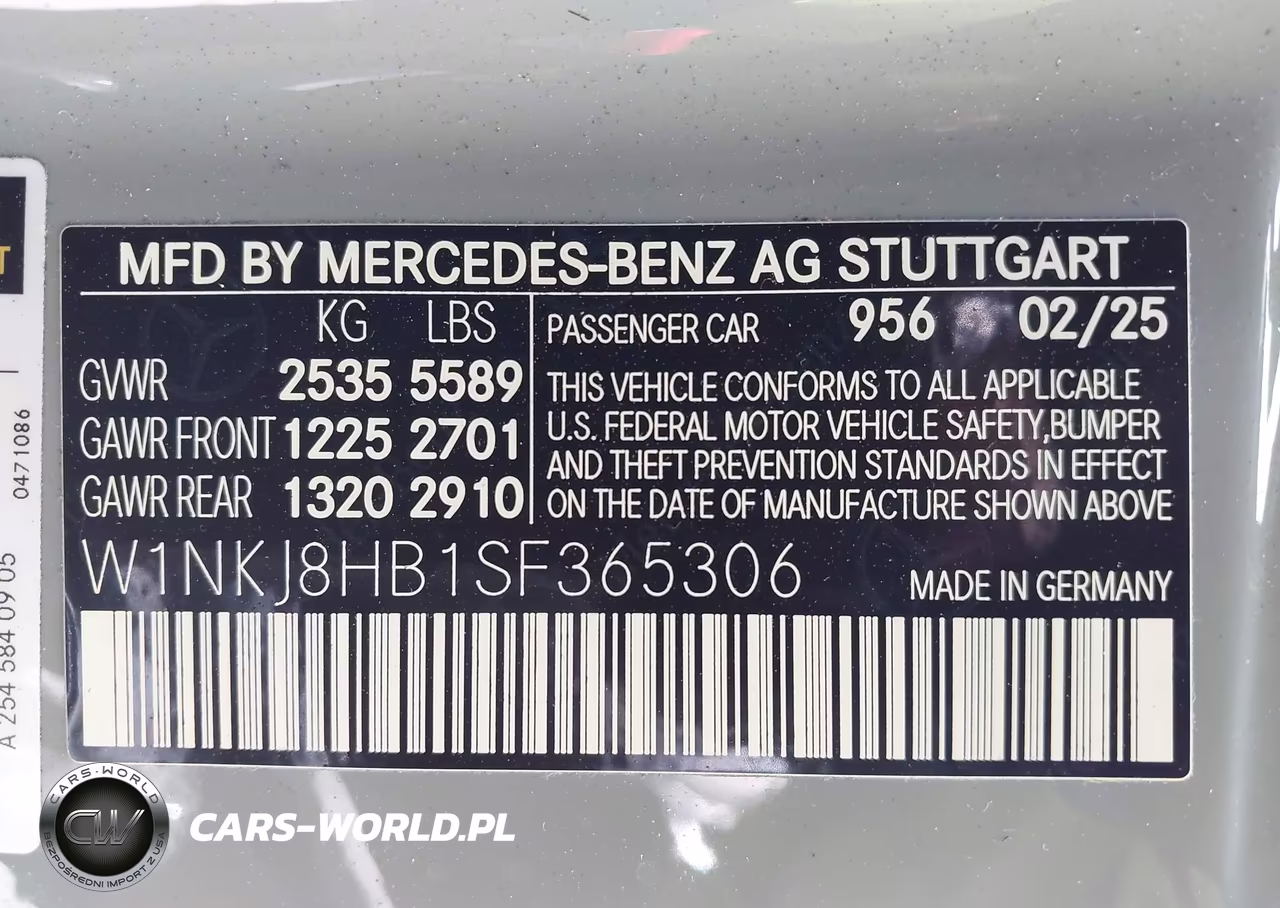 2025 Mercedes-Benz Amg Glc 43 Coupe 4Matic VIN:W1NKJ8HB1SF365306 - 9