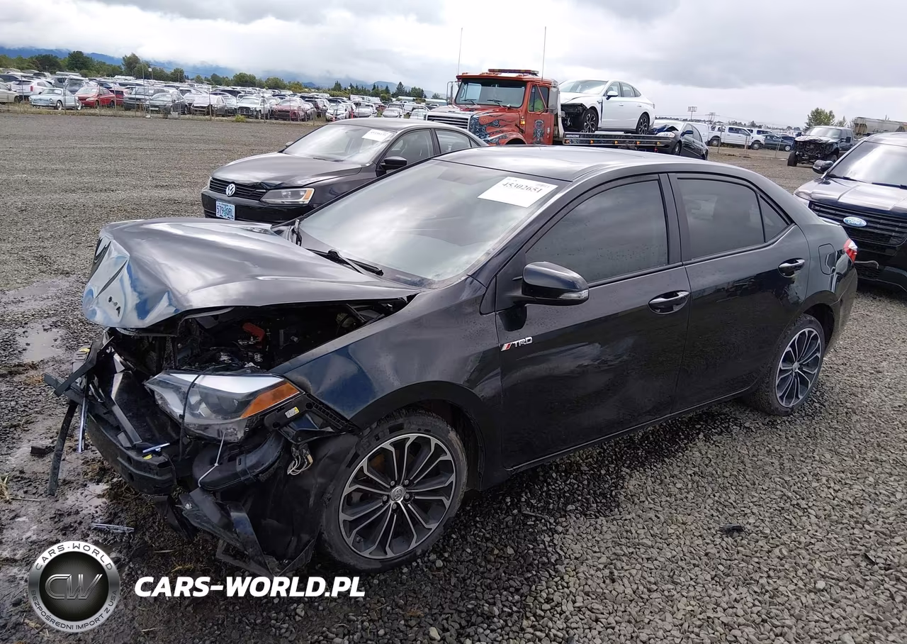2015 Toyota Corolla S Plus VIN:2T1BURHE0FC394146 - 2