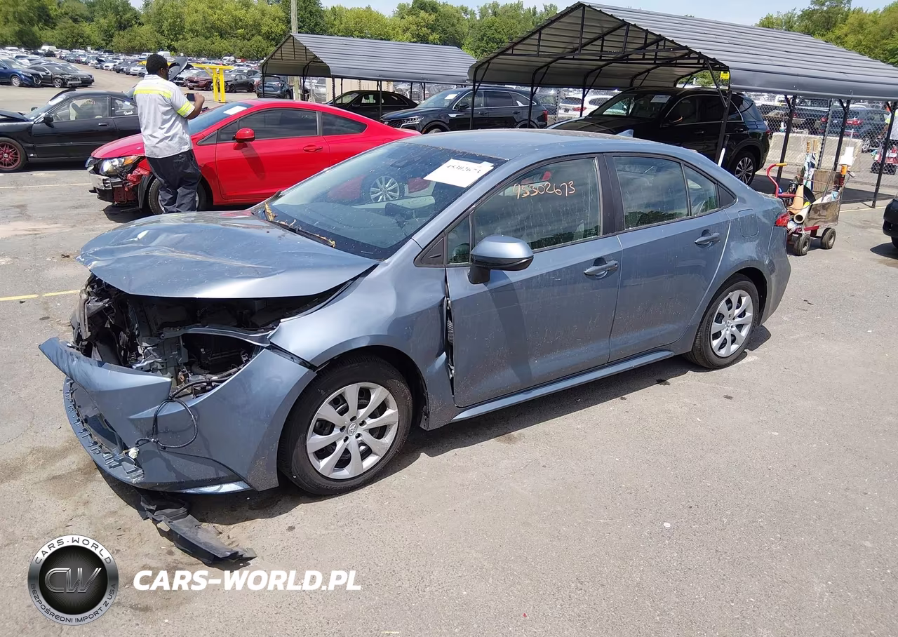 2020 Toyota Corolla Le VIN:5YFEPRAE5LP126137 - 2