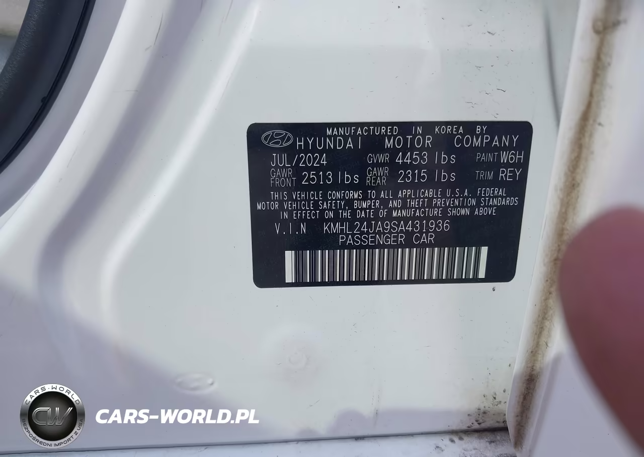 2025 Hyundai Sonata Se VIN:KMHL24JA9SA431936 - 9