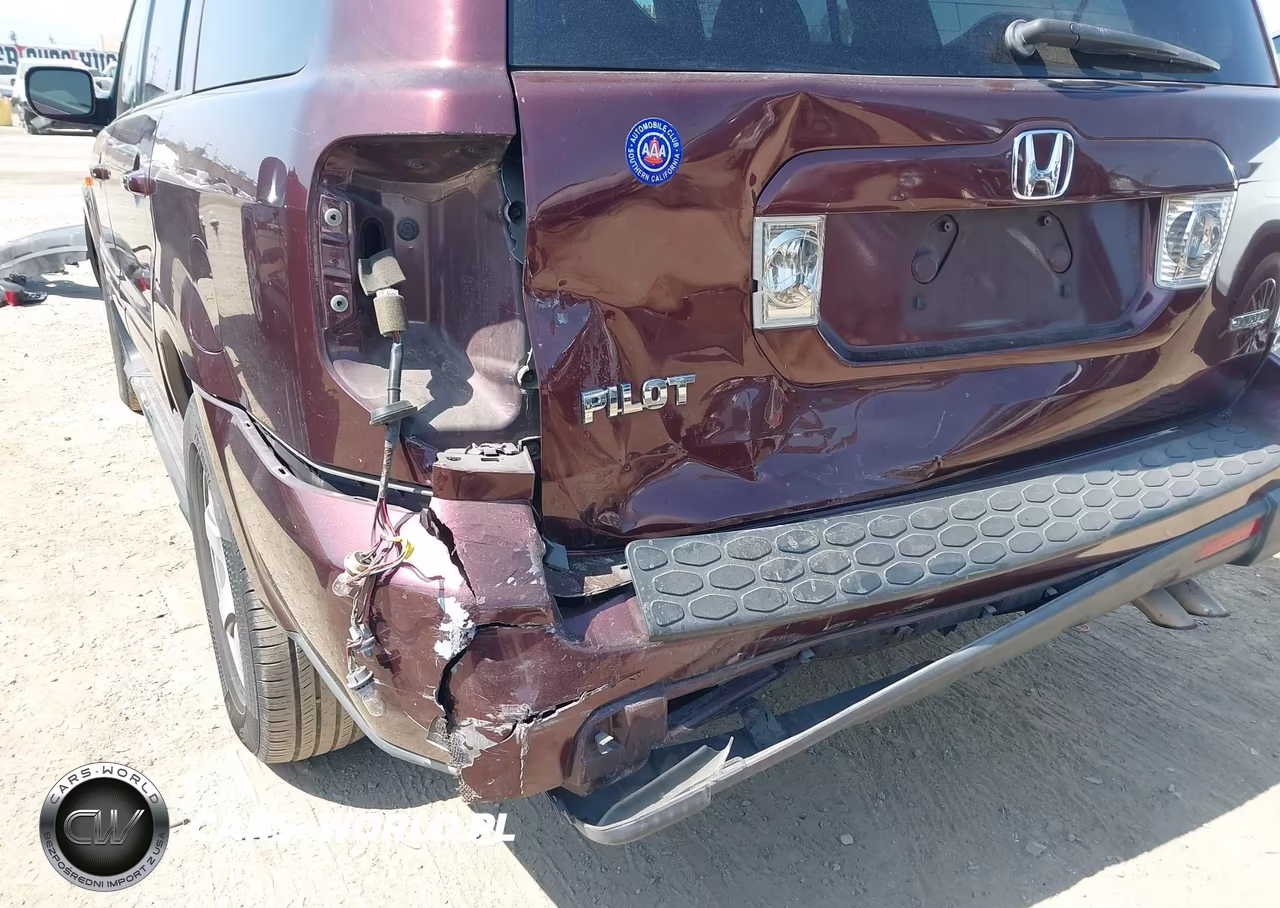 2007 Honda Pilot Ex VIN:2HKYF18427H528408 - 6