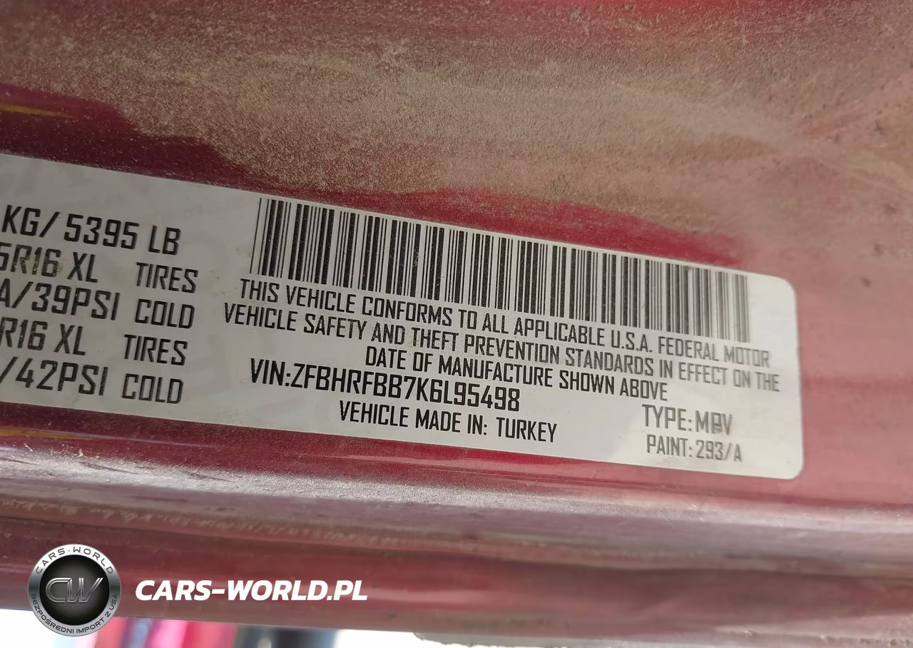 2019 Ram Promaster City Slt VIN:ZFBHRFBB7K6L95498 - 9
