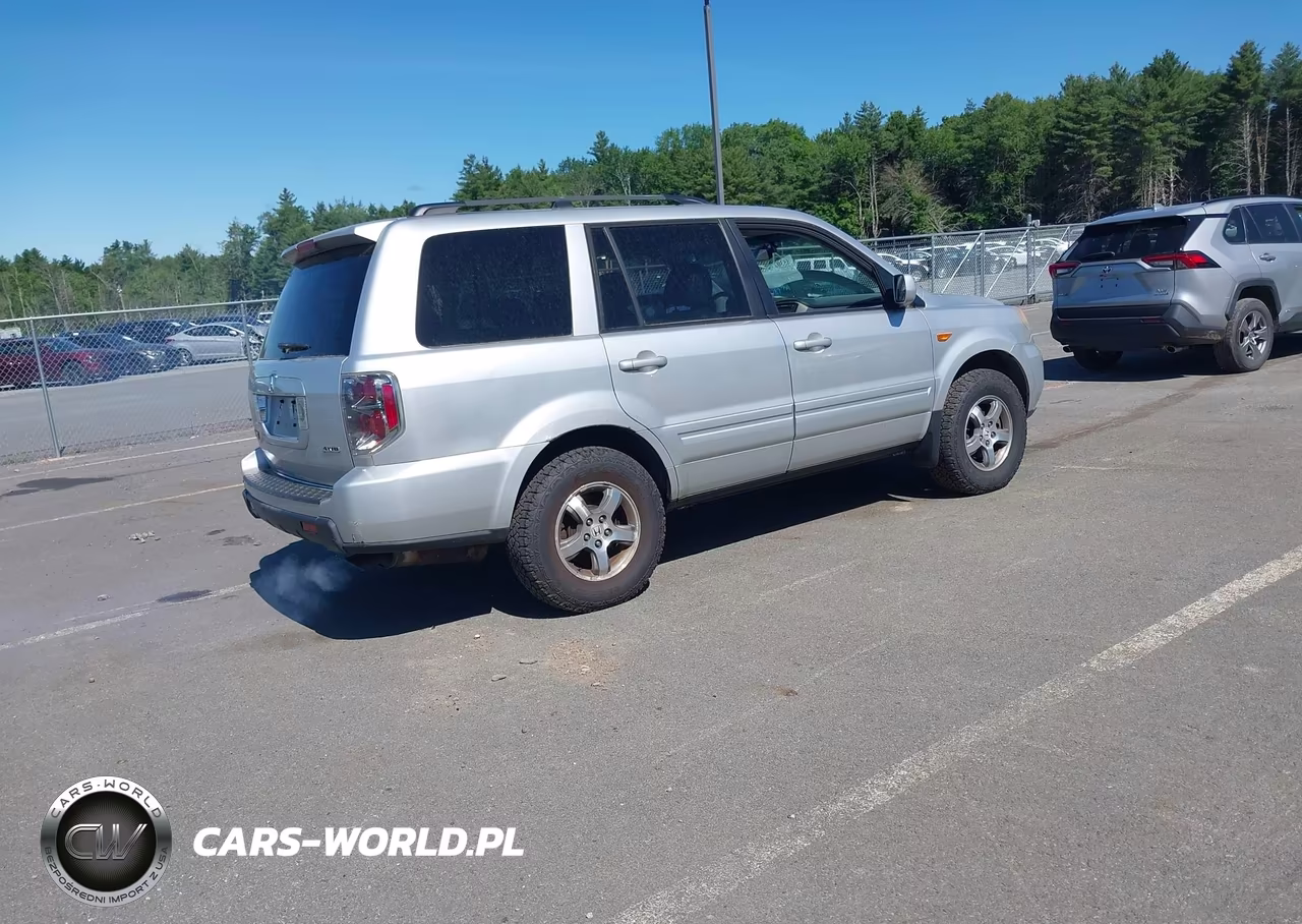 2008 Honda Pilot Ex-L VIN:5FNYF18508B020026 - 4
