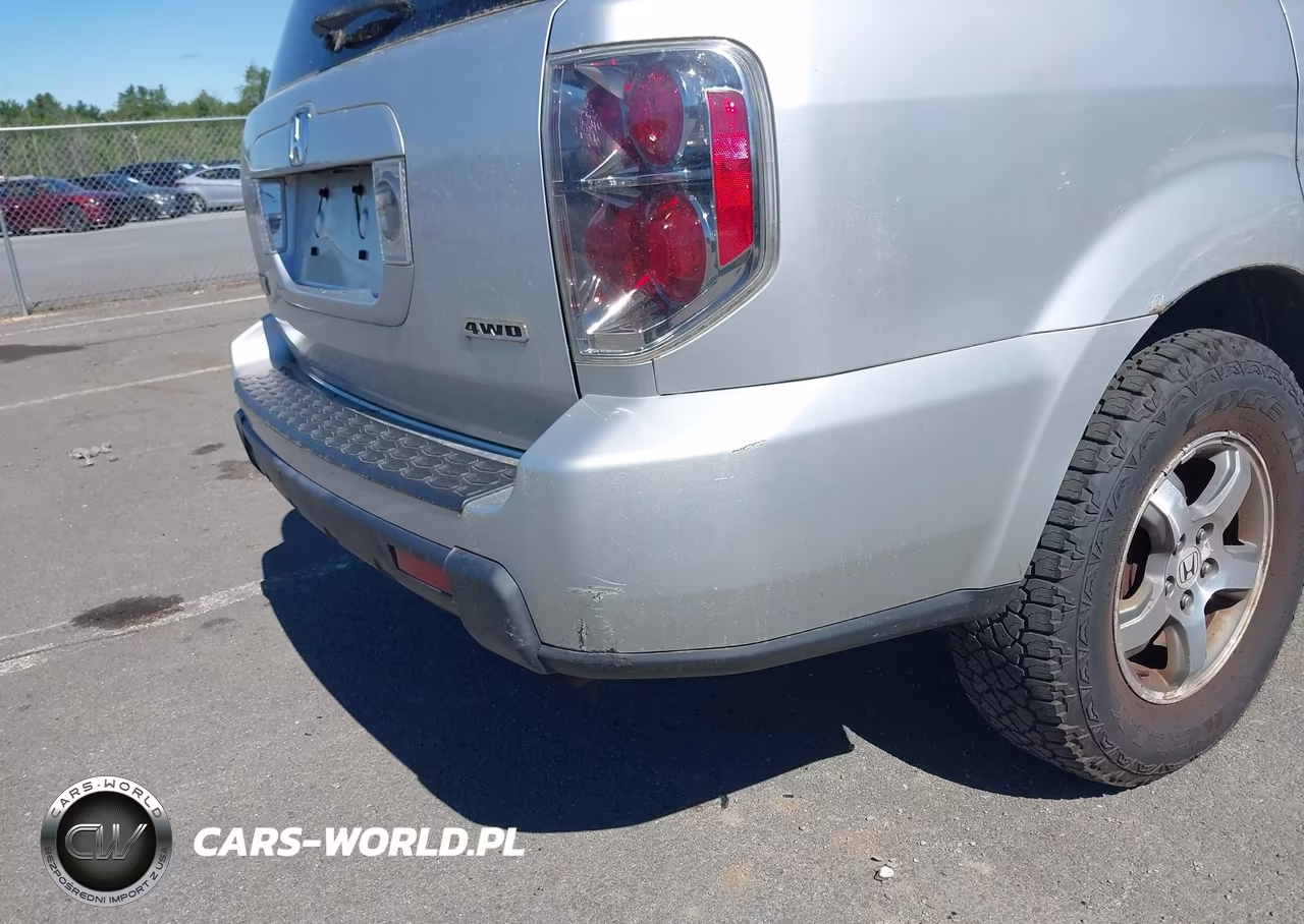 2008 Honda Pilot Ex-L VIN:5FNYF18508B020026 - 6