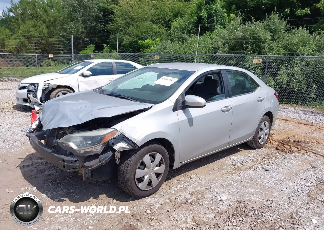2015 Toyota Corolla L VIN:2T1BURHE3FC387952 - 2