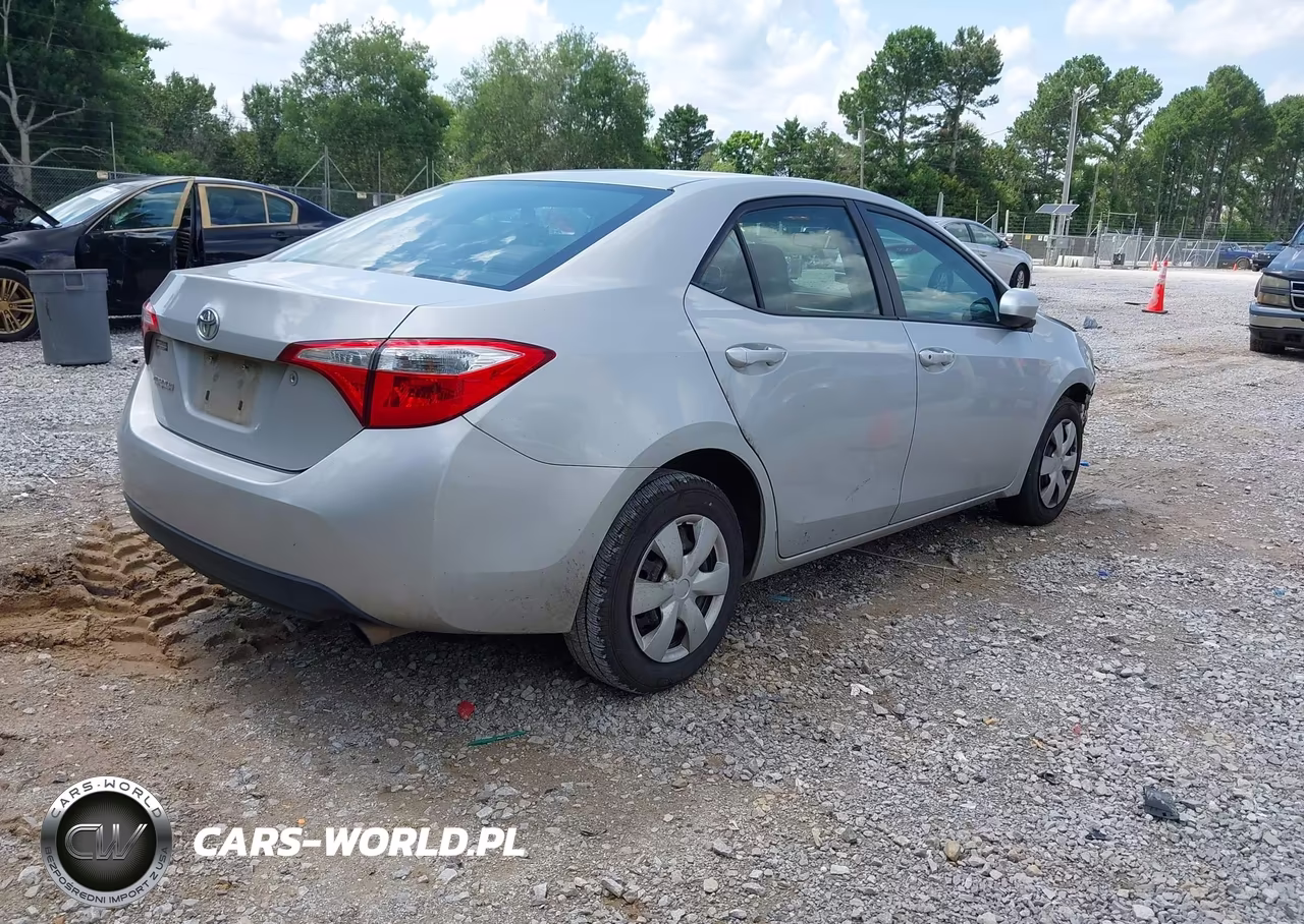 2015 Toyota Corolla L VIN:2T1BURHE3FC387952 - 4