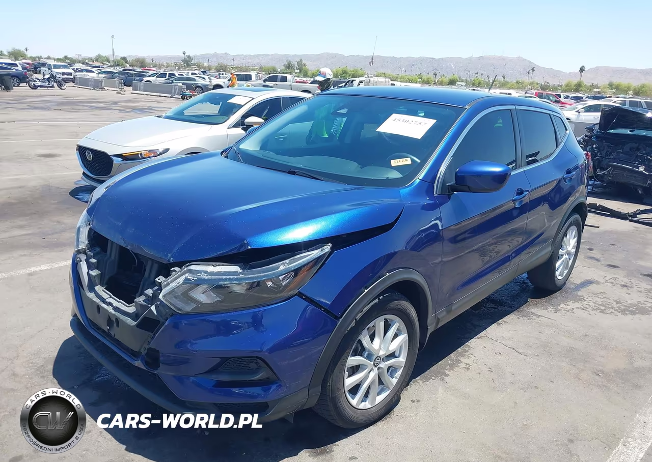 2021 Nissan Rogue Sport S Fwd Xtronic Cvt VIN:JN1BJ1AV0MW302934 - 2