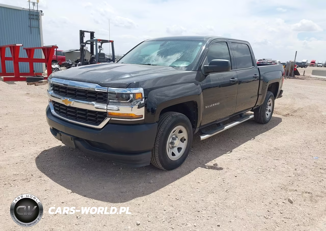 2018 Chevrolet Silverado 1500 Wt VIN:3GCPCNEH5JG428435 - 2