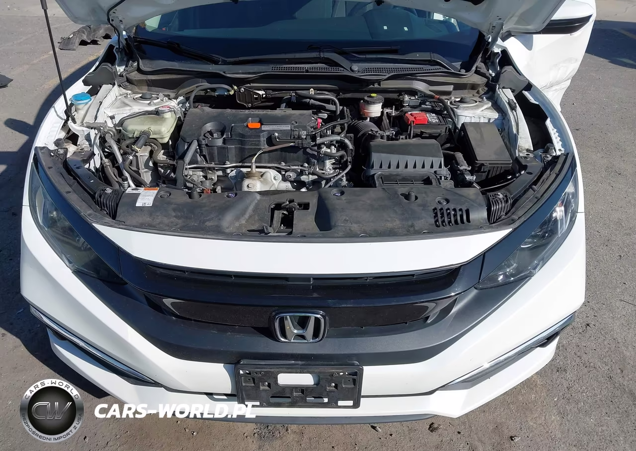 2019 Honda Civic Lx VIN:19XFC2F6XKE214447 - 10