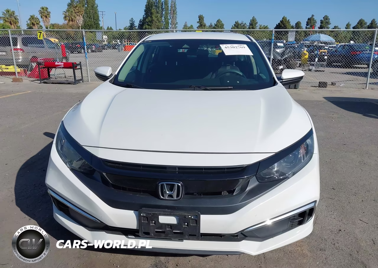 2019 Honda Civic Lx VIN:19XFC2F6XKE214447 - 13