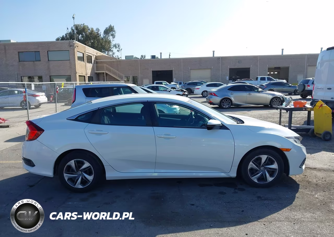 2019 Honda Civic Lx VIN:19XFC2F6XKE214447 - 14