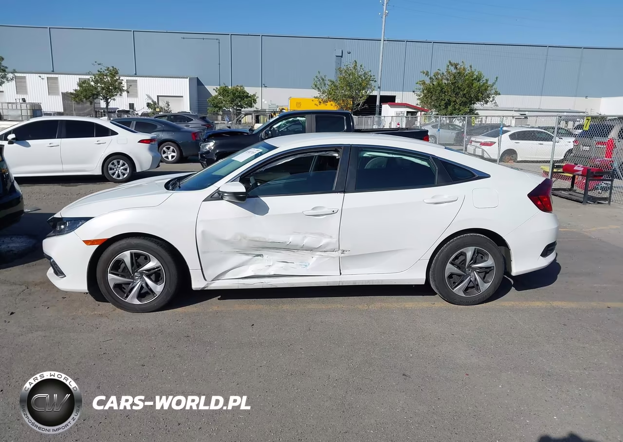 2019 Honda Civic Lx VIN:19XFC2F6XKE214447 - 15