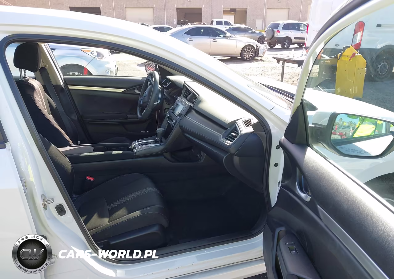 2019 Honda Civic Lx VIN:19XFC2F6XKE214447 - 5