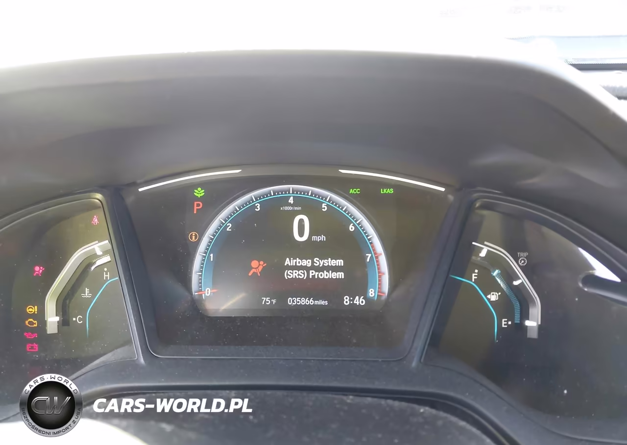 2019 Honda Civic Lx VIN:19XFC2F6XKE214447 - 7