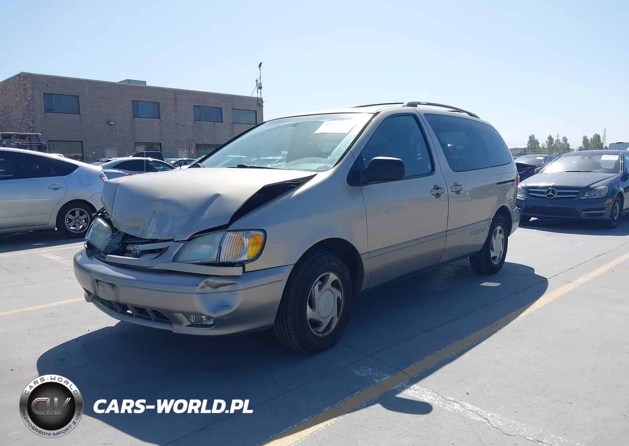 2002 Toyota Sienna Xle VIN:4T3ZF13C22U438700 - 2