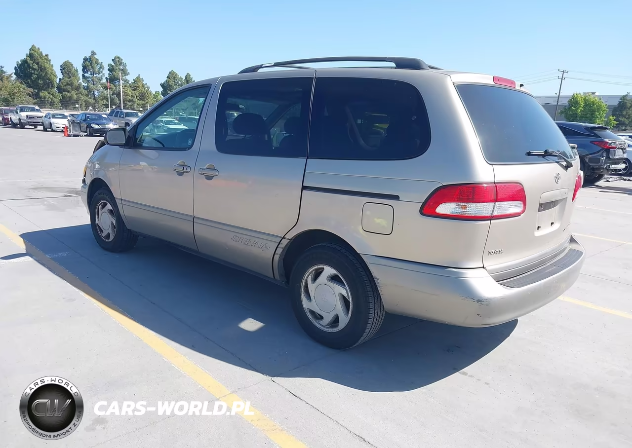 2002 Toyota Sienna Xle VIN:4T3ZF13C22U438700 - 3