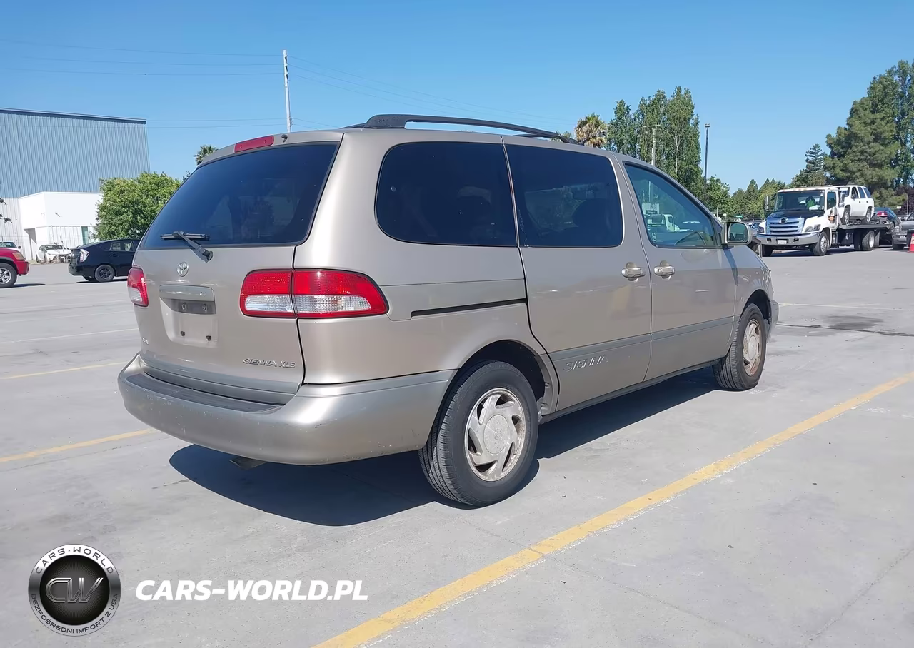 2002 Toyota Sienna Xle VIN:4T3ZF13C22U438700 - 4