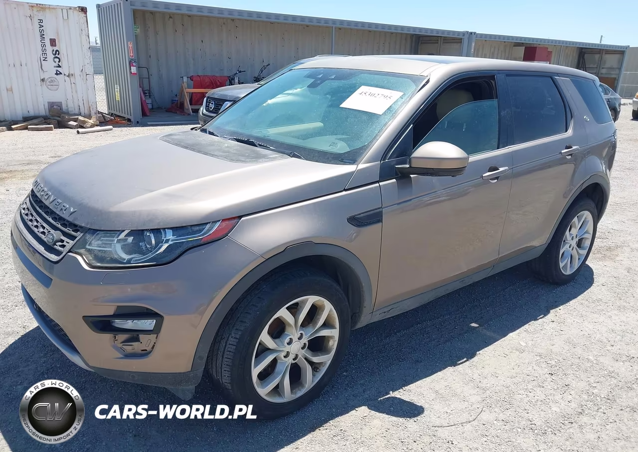 2015 Land Rover Discovery Sport Hse VIN:SALCR2BG0FH533008 - 2