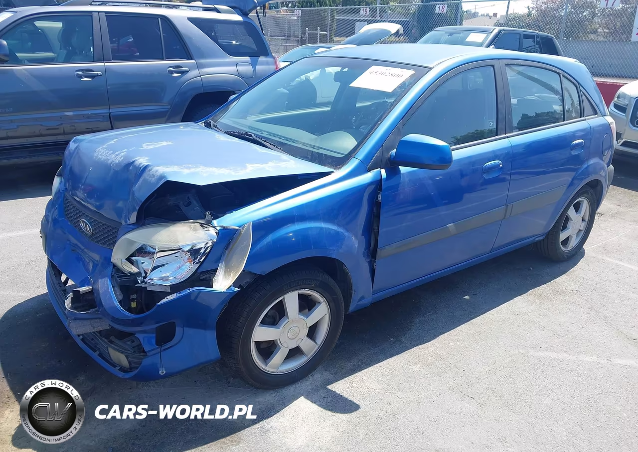 2006 Kia Rio5 Sx VIN:KNADE163866151567 - 2