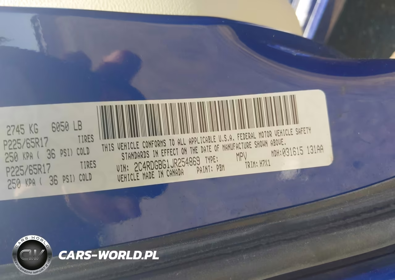 2018 Dodge Grand Caravan Se VIN:2C4RDGBG1JR254869 - 9