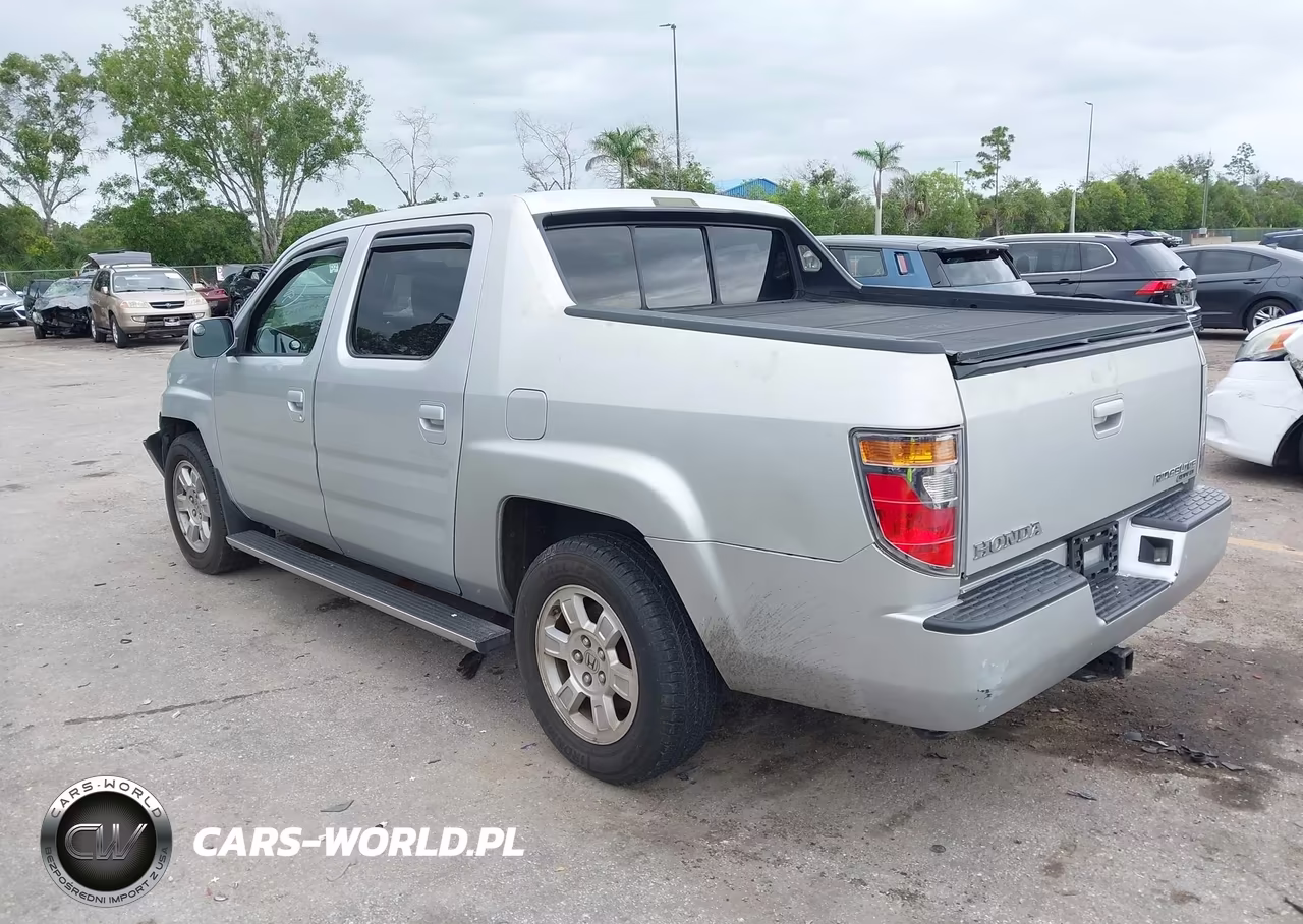 2008 Honda Ridgeline Rtl VIN:2HJYK16568H502357 - 3