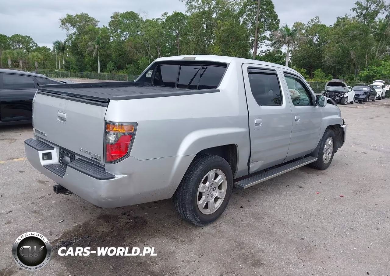 2008 Honda Ridgeline Rtl VIN:2HJYK16568H502357 - 4