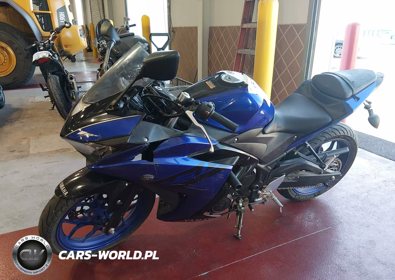 2018 Yamaha Yzfr3 VIN:MH3RH06Y3JK018304 - 2